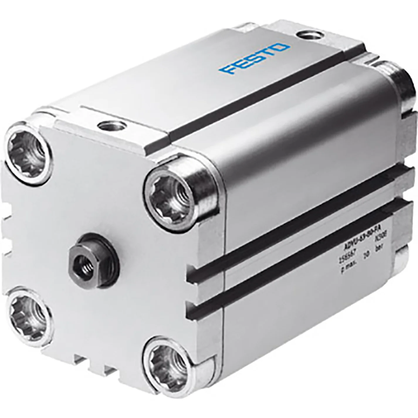 Festo 156550 - 1/8�� BSPP Compact Cylinder 50mm Bore Size 10mm Stroke Length ADVU-50-10-P-A