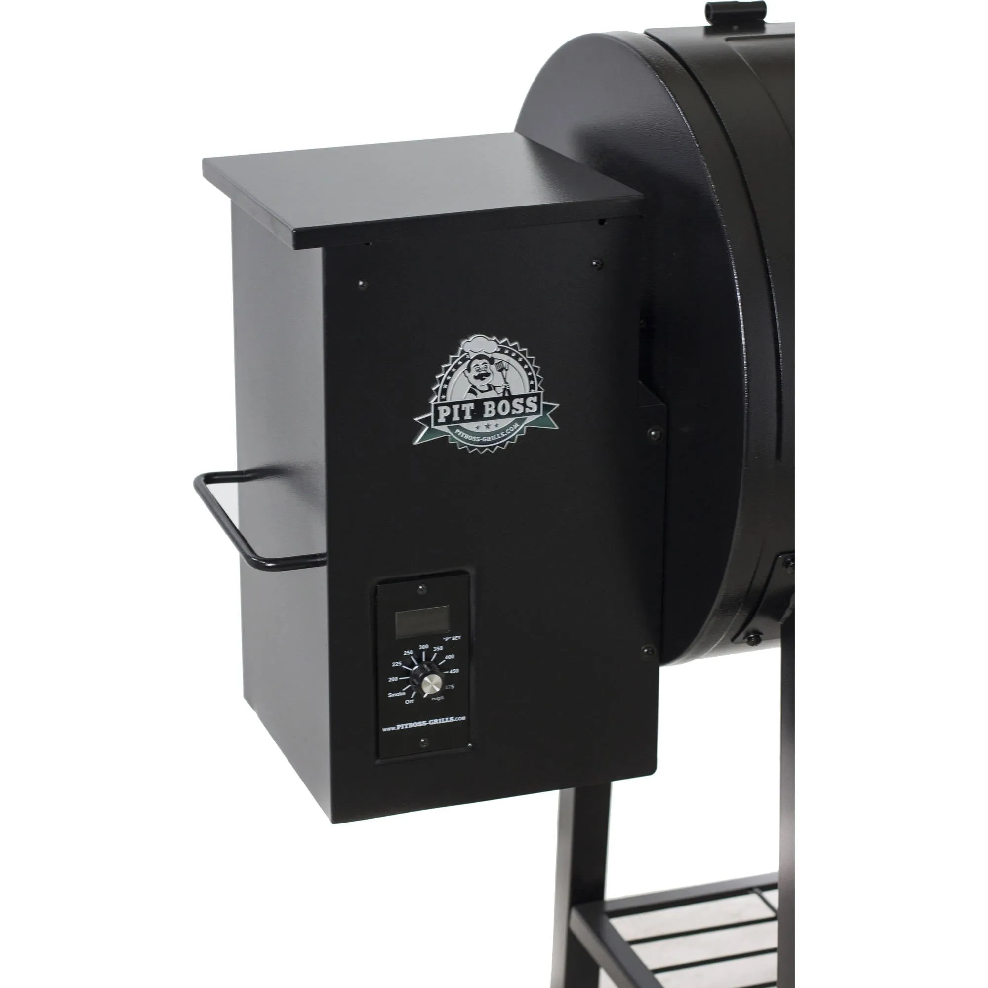 Parrilla de pellets de madera Pit Boss 700FB con quemador de llama, área de cocción de 700 pulgadas cuadradas