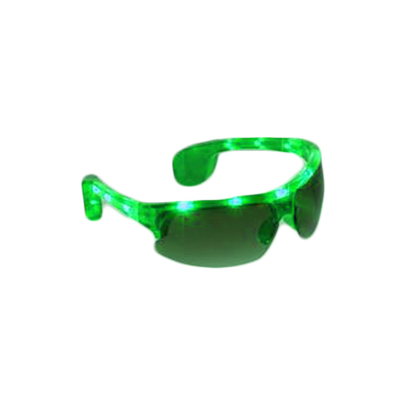 Green Rave LED Aviator Style Sunglasses 7103