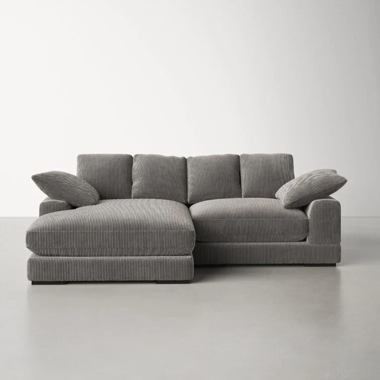 106′′ Wide Reversible Sofa & Chaise