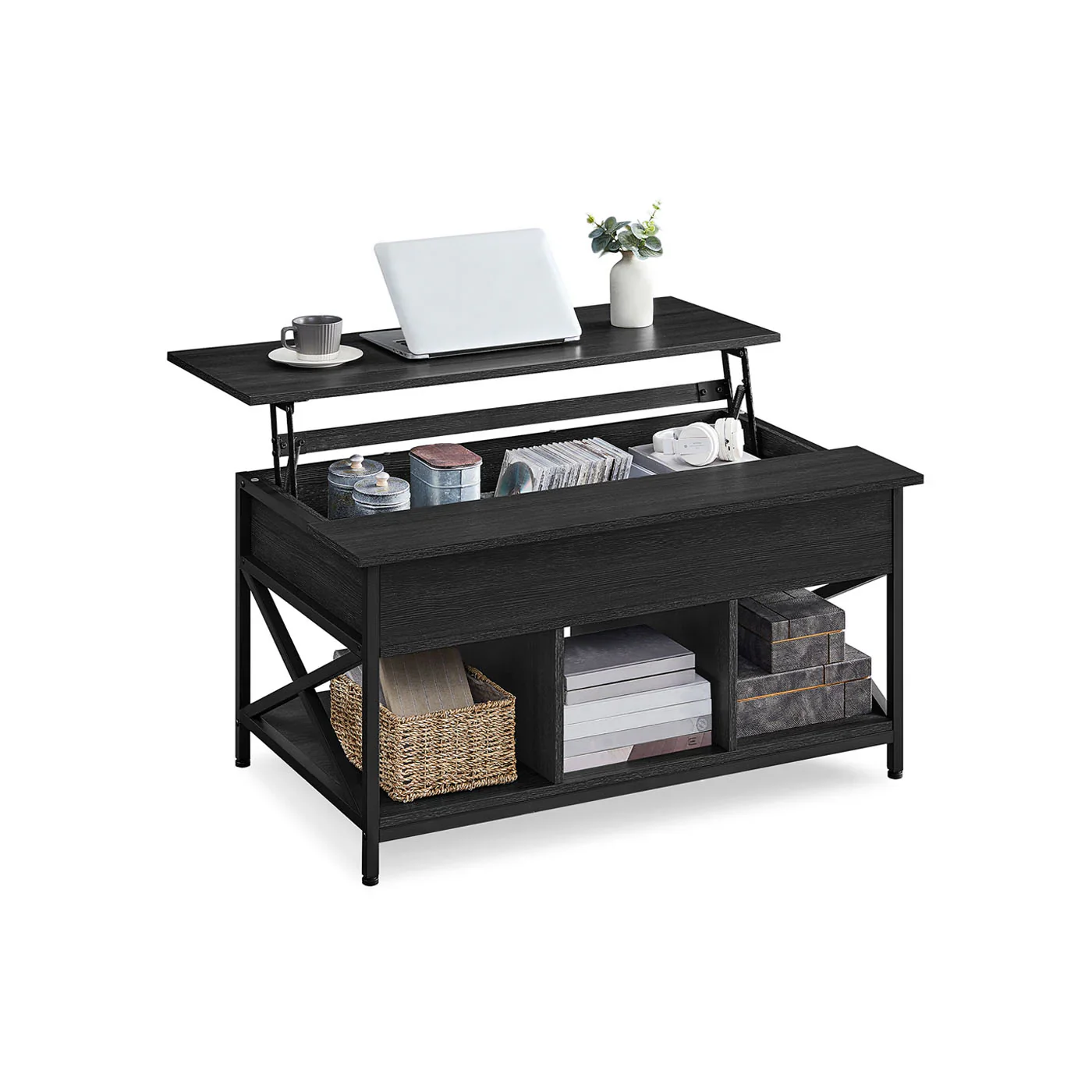 Mesa de Café con Tablero Elevable
