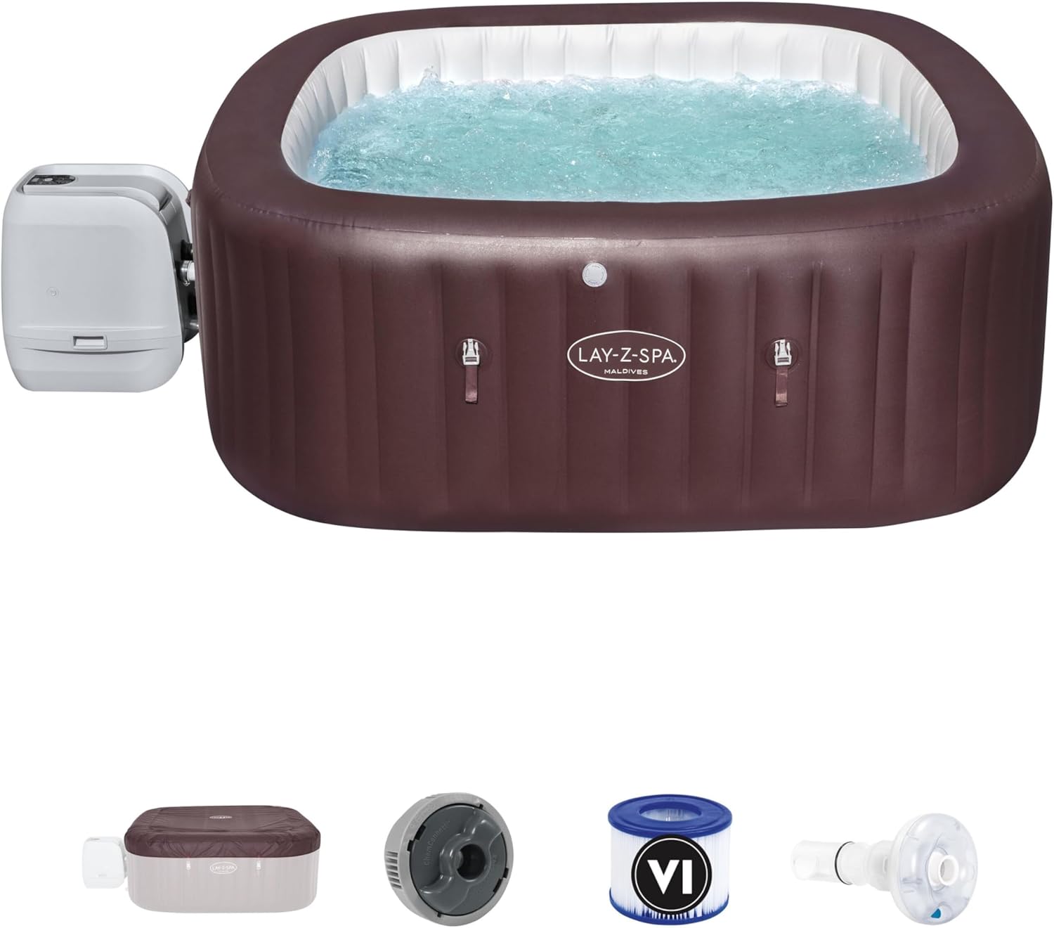 Bestway Lay-Z-SPA, Multicolor, 201 x 201 x 80 cm
