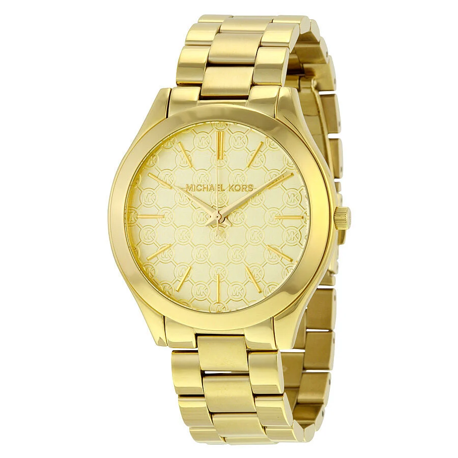 Michael Kors Slim Runway Gold Women's Watch - MK3335