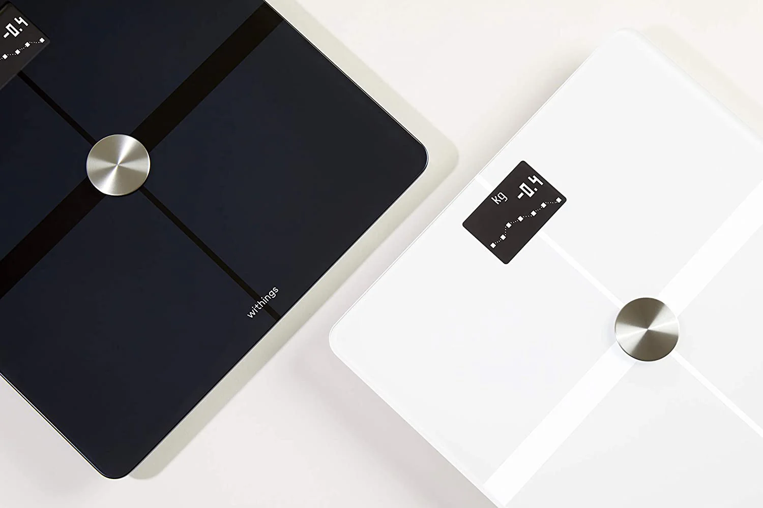 2025 Withings Body+ - Báscula Digital Wi-Fi Inteligente con Sincronización Automática a la App del Smartphone
