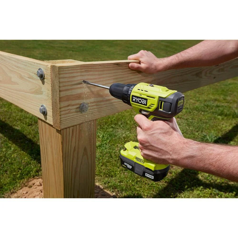 RYOBI ONE+ 18V Cordless Tool Set with 10 Pieces, 3 Batteries and Charger (Model Year 2025) PCK750KN