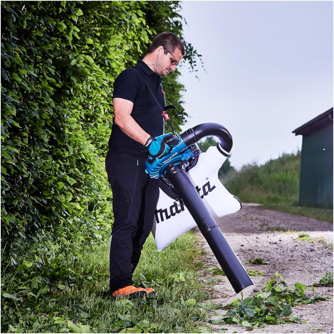 Makita DUB363ZV Dmuchawa/Odkurzacz do Liści, 2x18V, Wielokolorowy, ‎83.6 x 19.3 x 41.5 cm