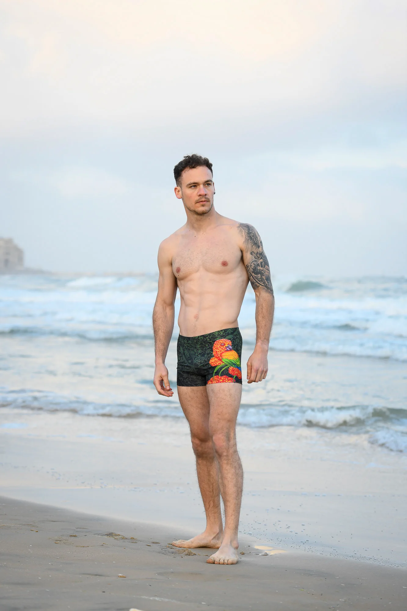 Parrot men swimwear trunks