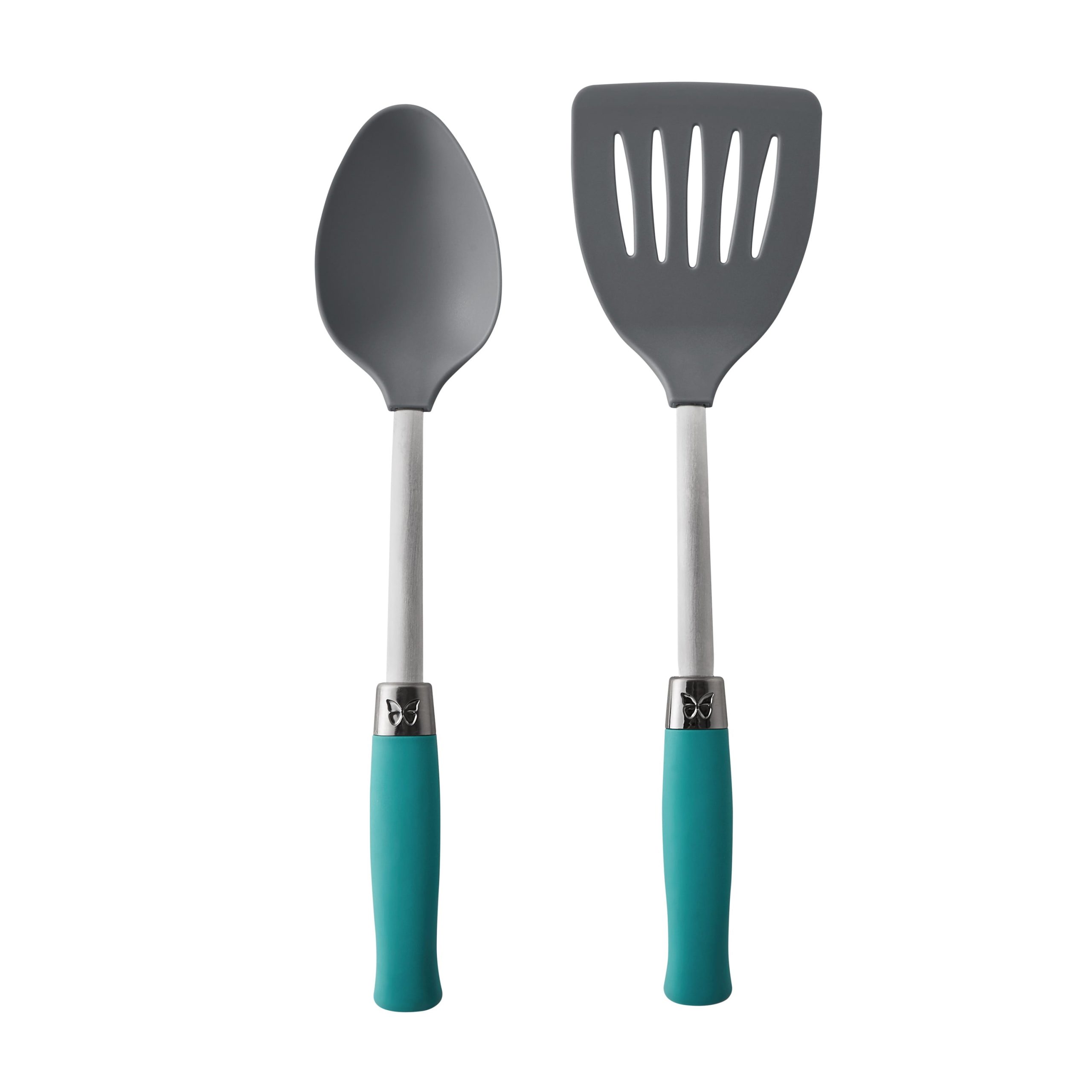 The Pioneer Woman Prairie Signature 12-Piece Cast Aluminum Cookware Set, Charcoal Speckle