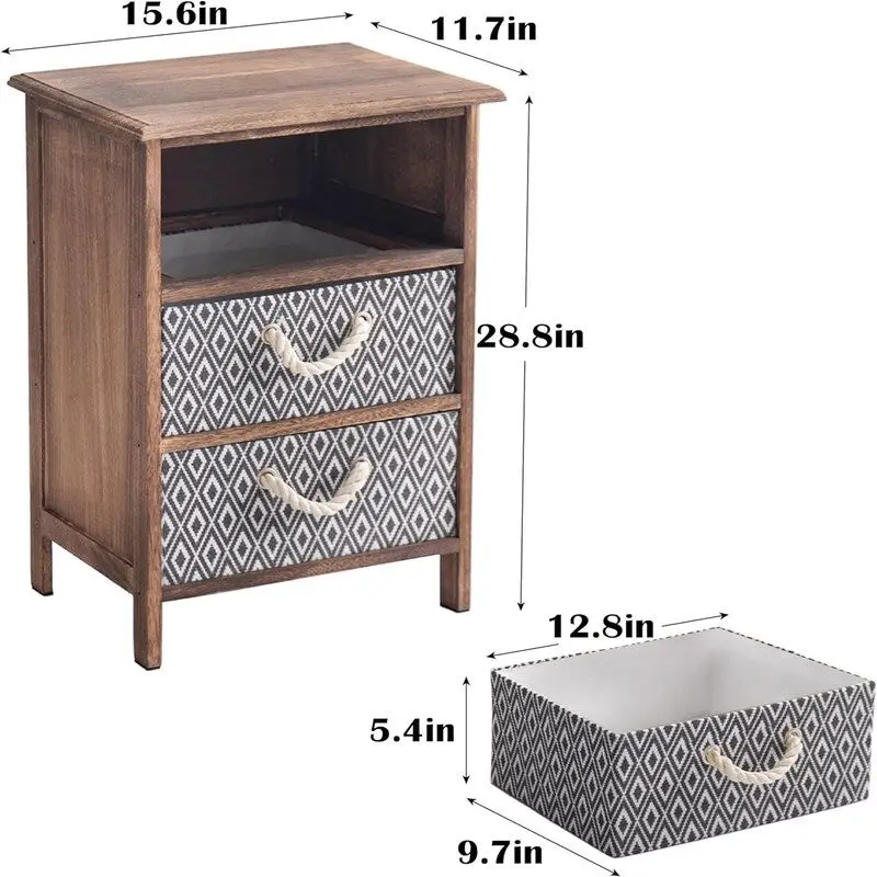 Set of 2 Nightstands