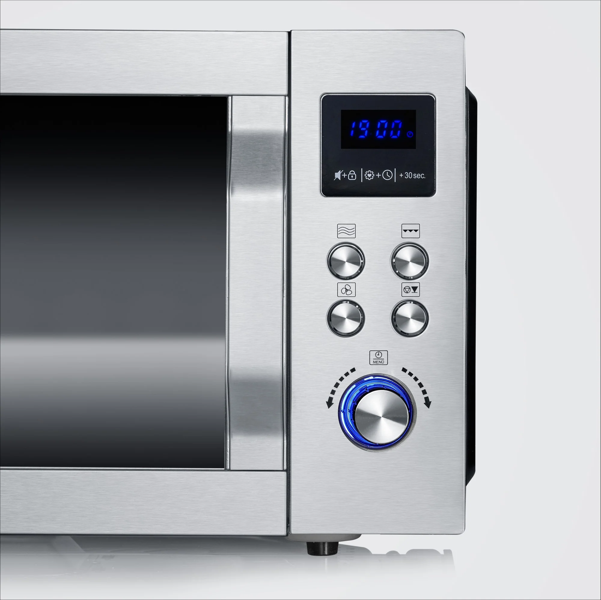 Severin Mikrowelle 3-in-1, Grill, Heissluft, MW7777 Deluxe Flatbed