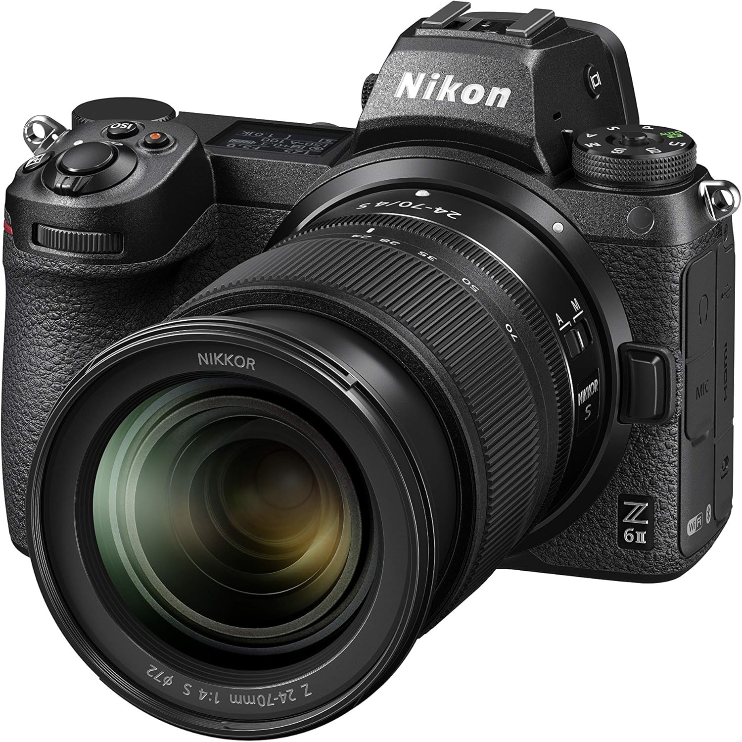 Nikon Z 6II - Cámara Full Frame- Kit con Objetivo 24-70 mm, F4