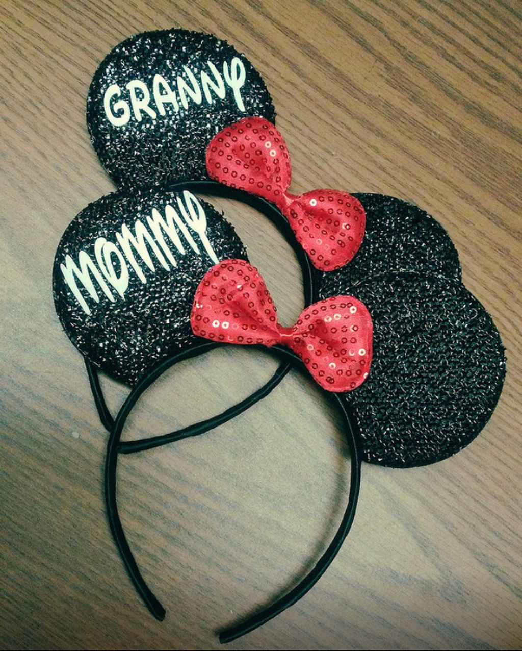 Custom Minnie Ears, Custom Mickey Ears For Birthday, Cheer Teams