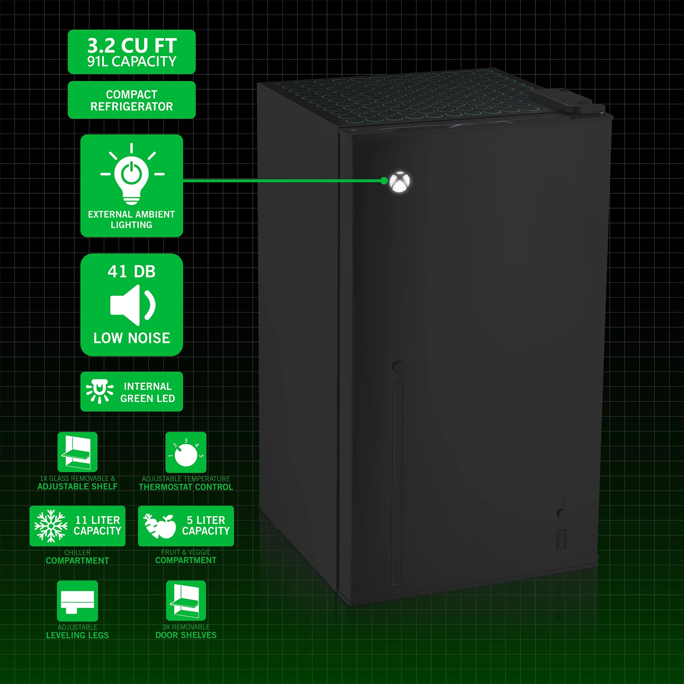 2025 Refrigerador XBOX 3.2CF 1D