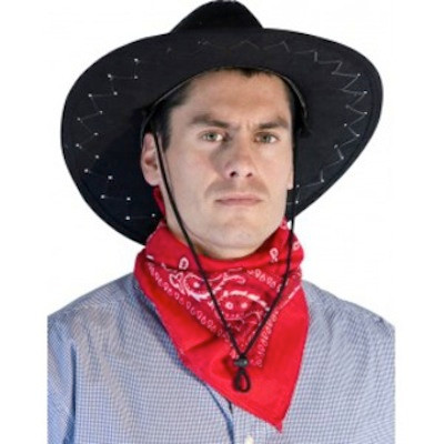 Red Cowboy Bandana 22