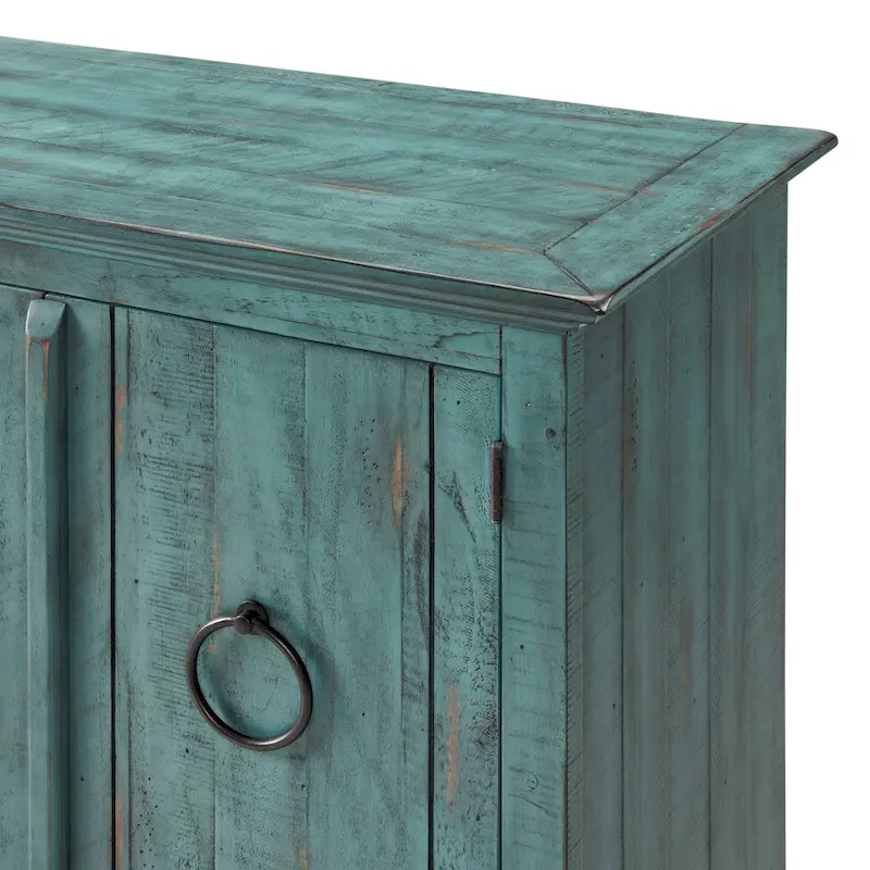 Garden District Solid Wood 65 TV Stand Console