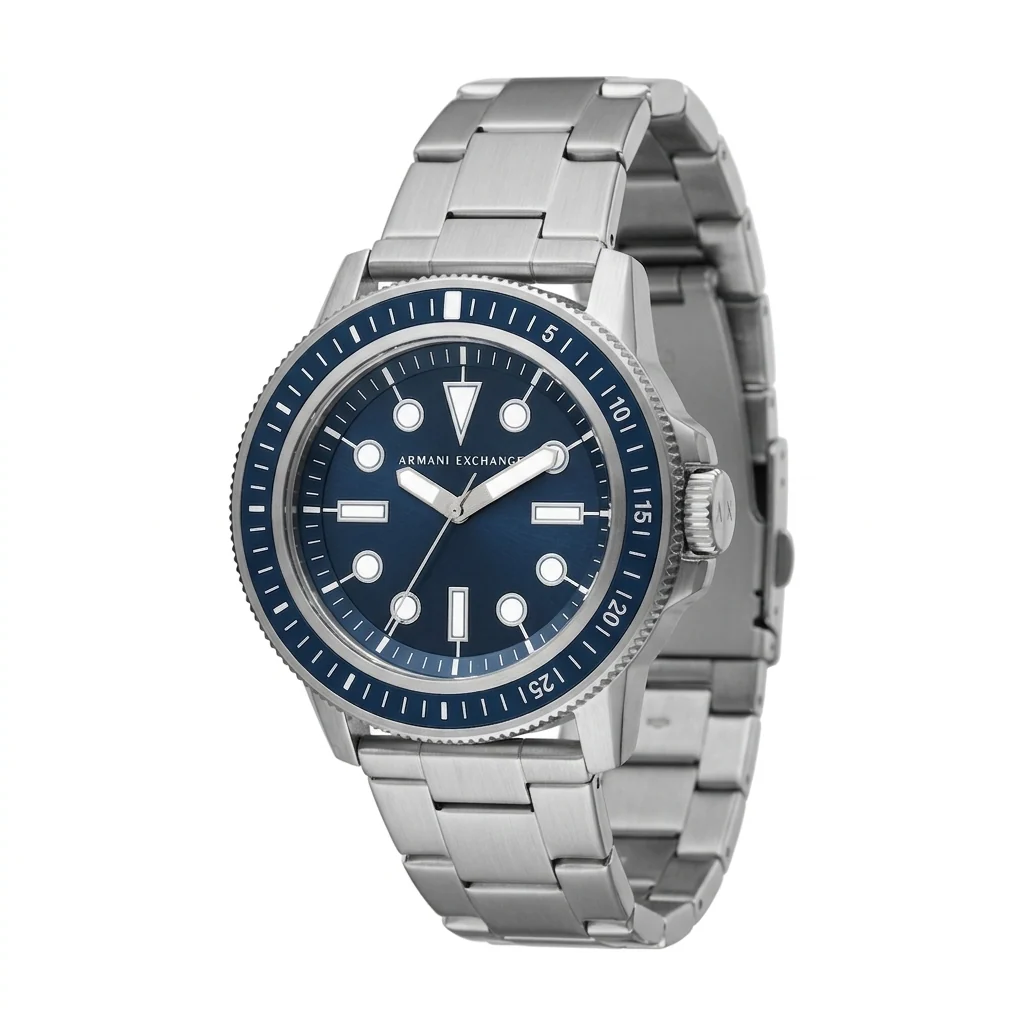 Armani Exchange Leonardo Silver Men's Watch - AX1861