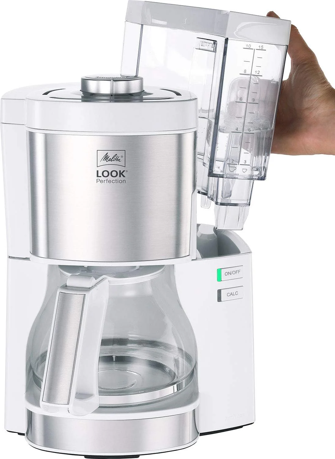 Melitta Look Perfection - Filterkoffiezetapparaat - met thermoskan - druppelstop - 10 kopjes - Zwart (1025-16)