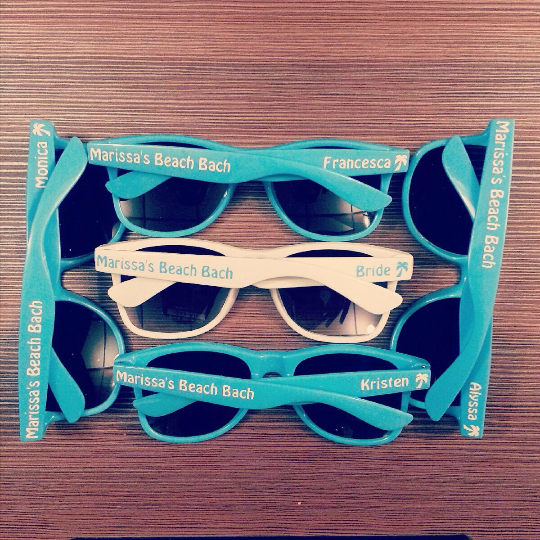 Anniversary Gift, Engagement Gifts, Personalized Sunglasses for Guests at Parties