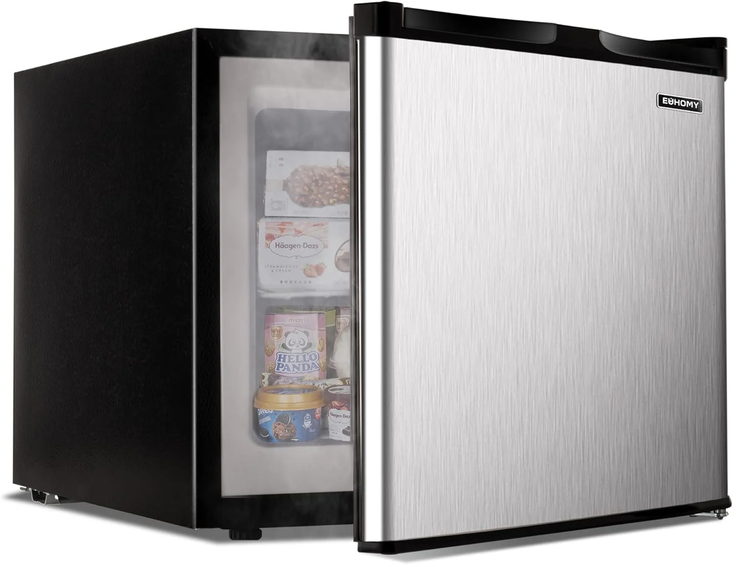 Upright freezer, 3.0Cubic Feet, Single Door Compact Mini Freezer with Reversible Door Small freezer for Home/Dorms/Apartment/Office