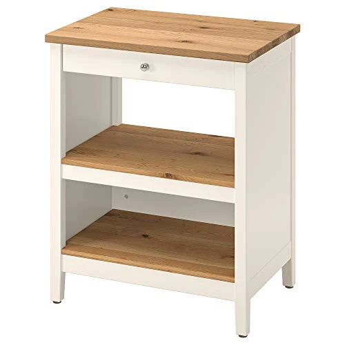 Isola cucina TORNVIKEN, 72x52 cm, bianco/rovere : Amazon.it: Casa e cucina