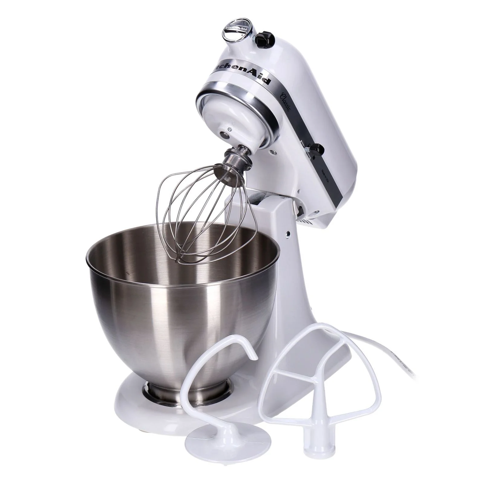 2025 Robot de cocina KitchenAid Classic 5K45SSEWH blanco