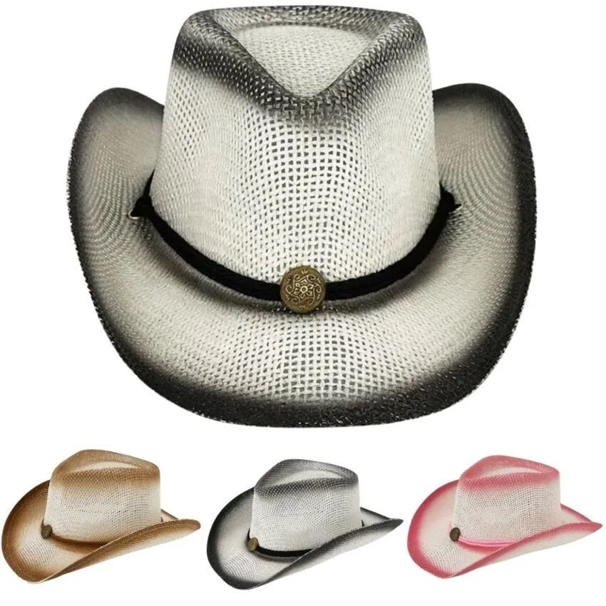 Straw Cowboy Hats Bulk Mix Colors | Adult1480MX UNISEX 22.5' Standard