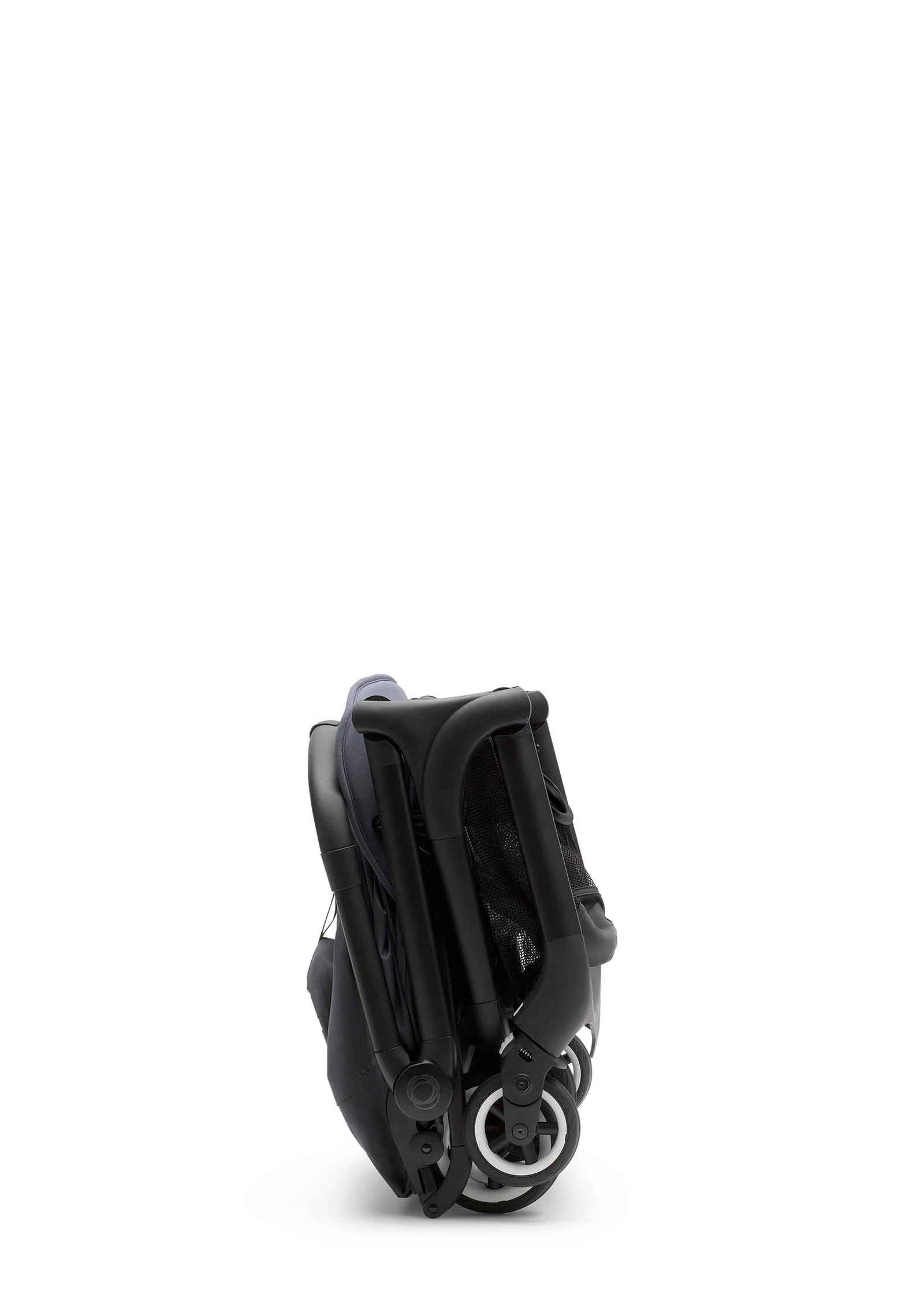 2025 Cochecito Butterfly Buggy Negro / Azul Tormenta