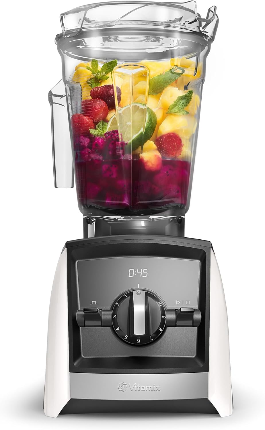 Vitamix A2300 Ascent Series Smart Blender, Professional-Grade, 64 oz Low-Profile Container, Slate