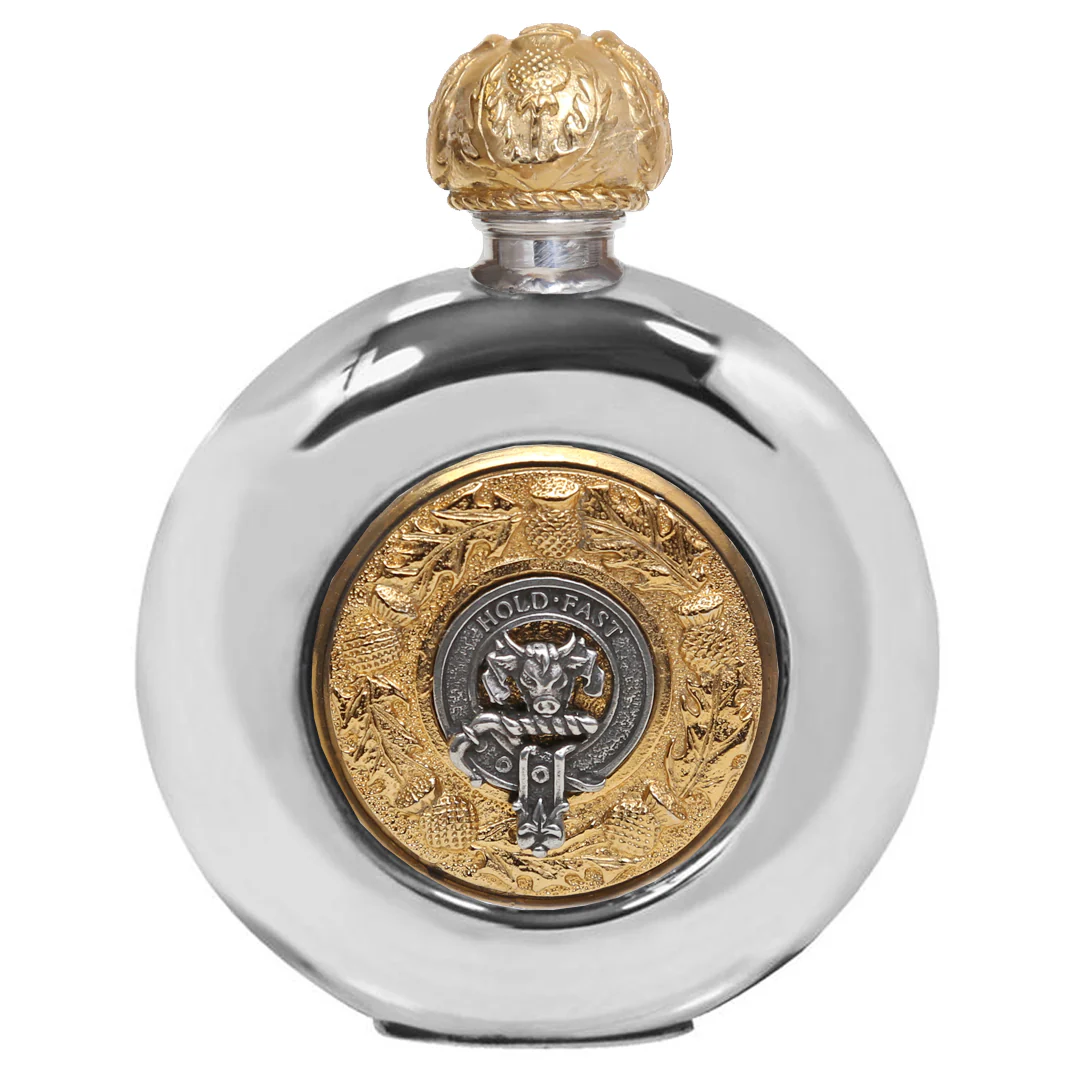 Clan Crest Flask - MacLeod