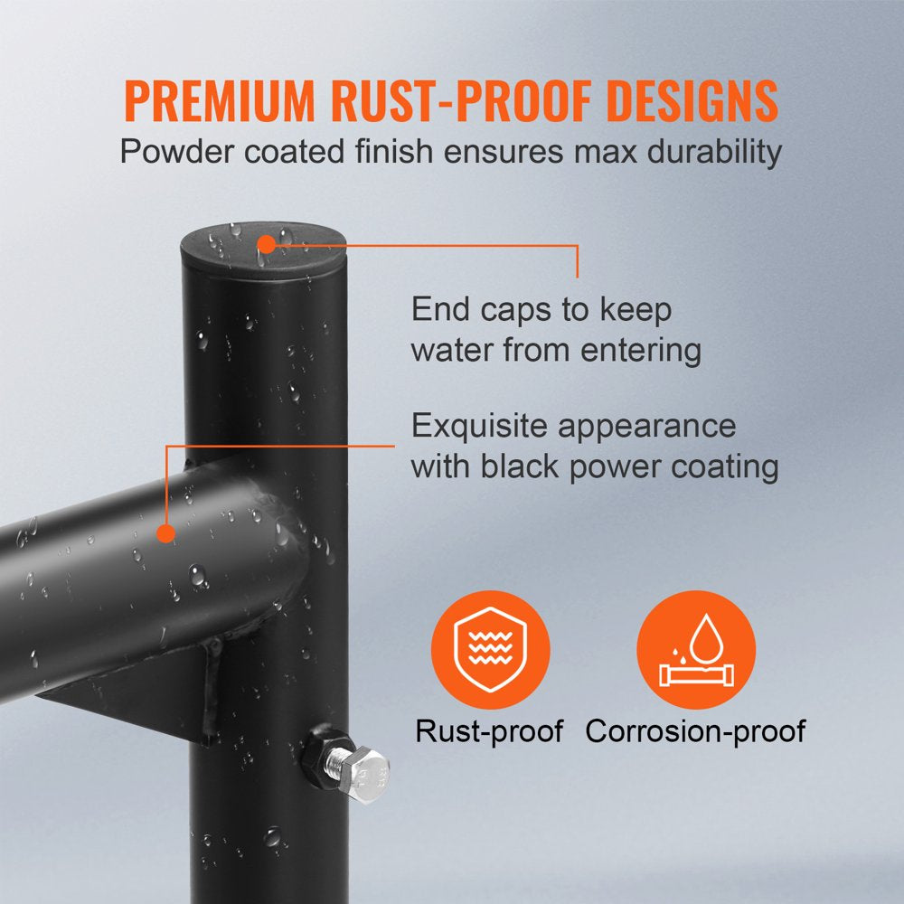 BENTISM Truck Rack 800Lbs Capacity Adjustable Width 46