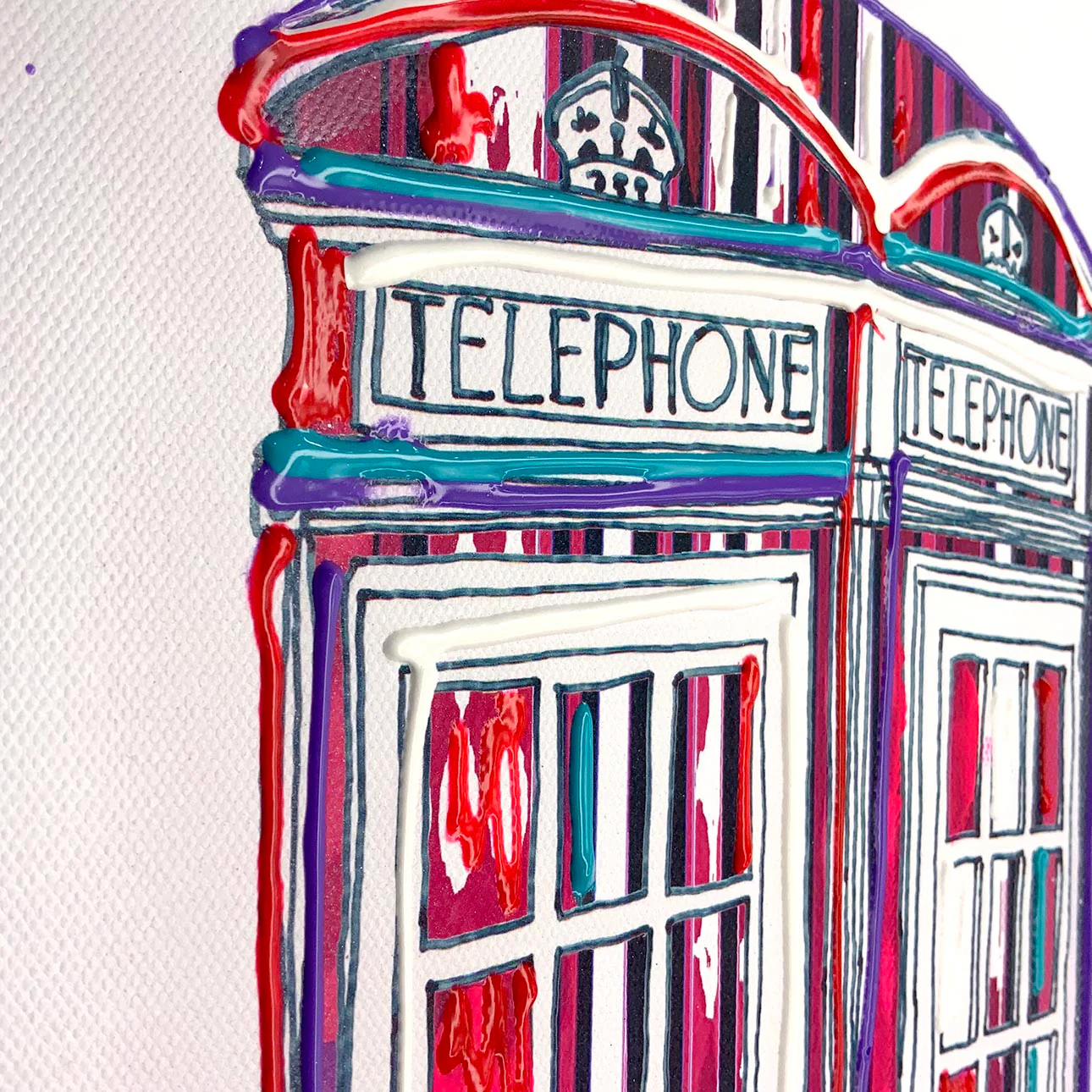 Drippy Phone Box