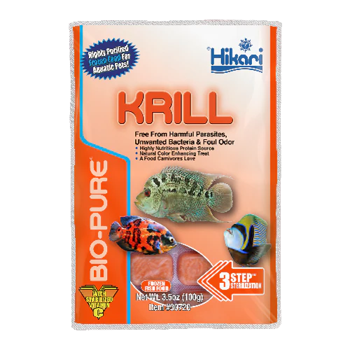 Bio Pure Krill Cubes - 3.5 oz.