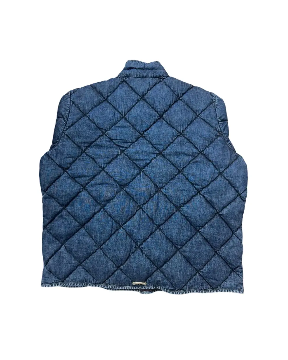 Denim Lined Chrome Hearts Puffer Jacket