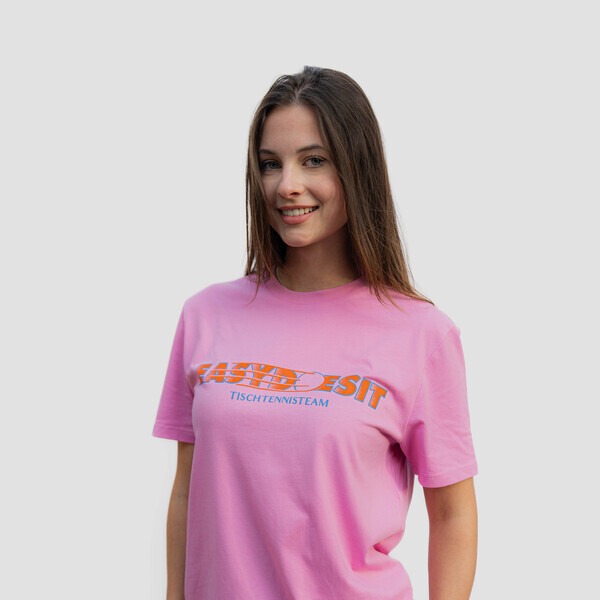 EASY “PINGPONGdoesit” SHIRT PINK