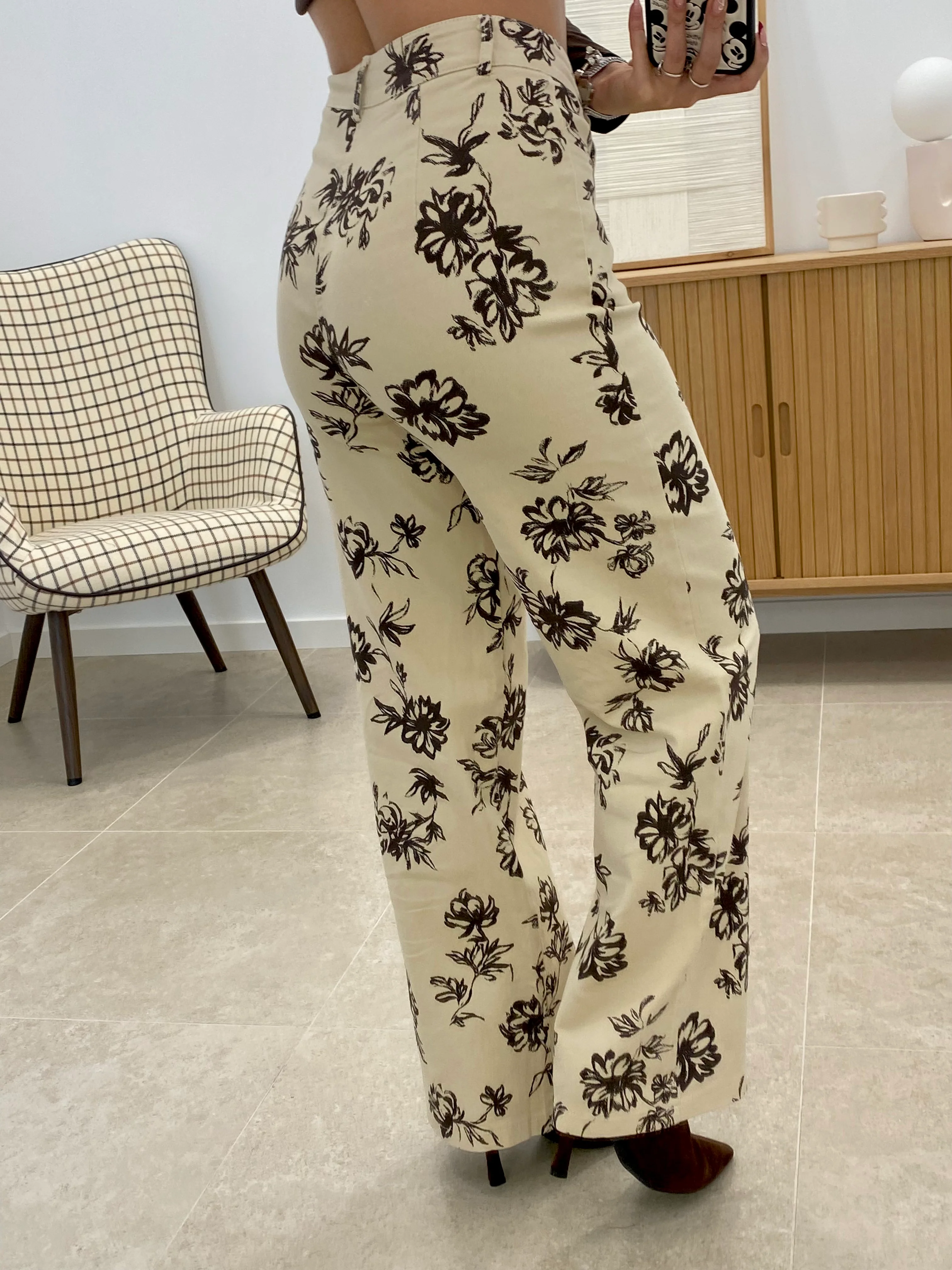 PANTALÓN FLORES BROW