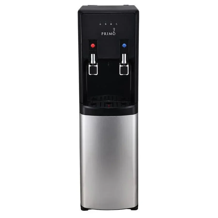 Primo Pro-Plus bottom-loading water dispenser for hot and cold water, black