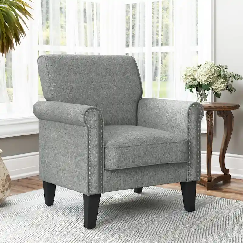 Copper Grove Herve Rolled Arm Chair