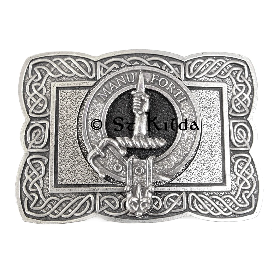 Clan Crest Belt Buckle - MacKay