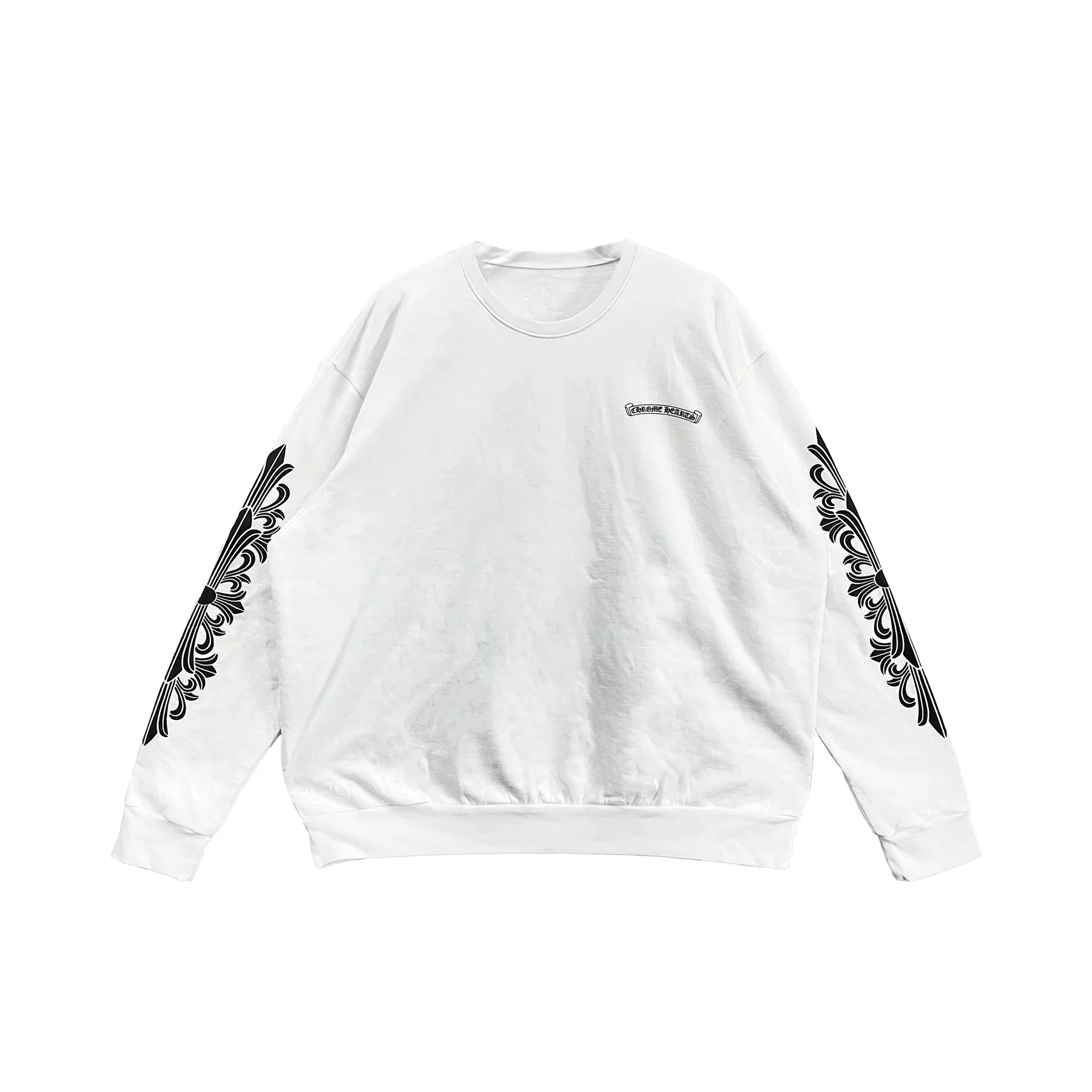 Pink Dagger Script Logo Sweatshirt
