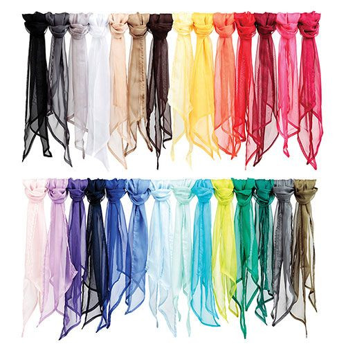 Plain Chiffon Scarves | Chiffon Shawl | Long 21