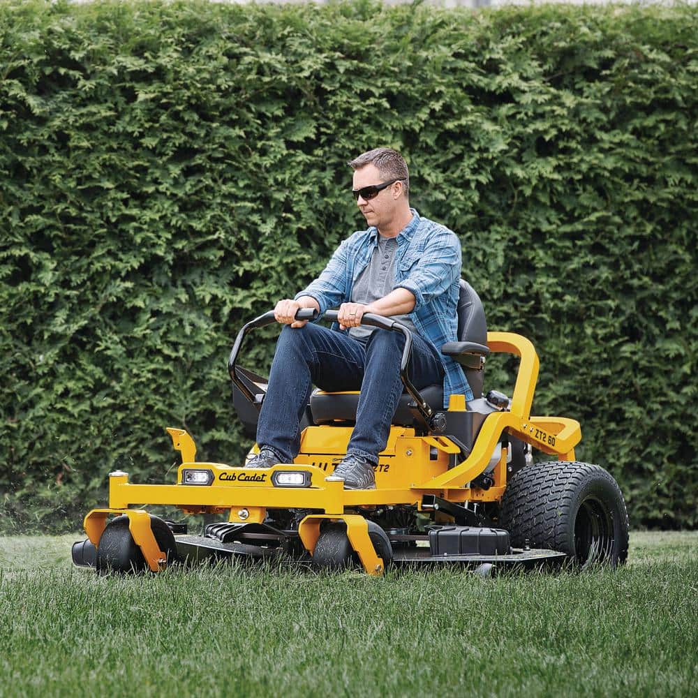 Ultima ZT2 60 in. Fabricated Deck 24HP V-Twin Kawasaki FR Series Engine Dual Hydro Drive Gas Zero Turn Riding Lawn Mower