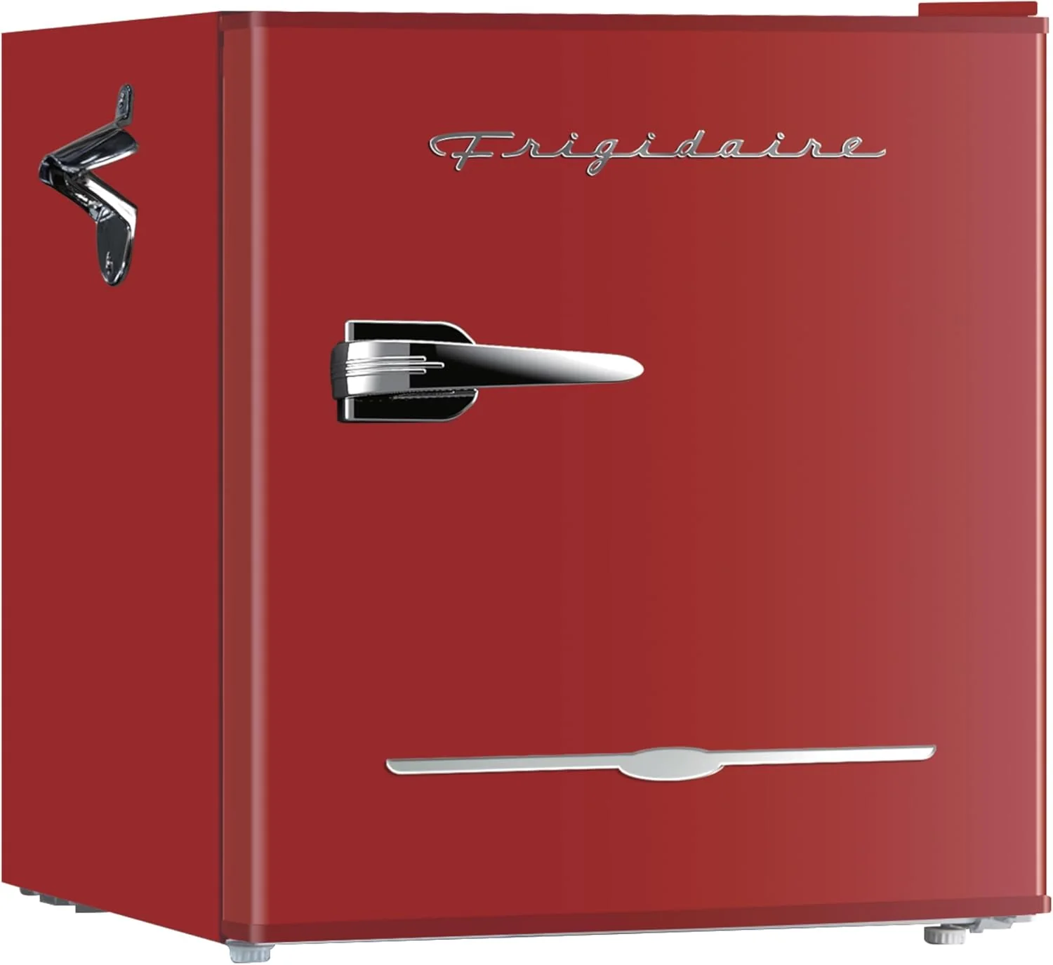 Frigidaire EFR176 Retro Compact Fridge with Chiller Mini Refrigerator with Built-in Bottle Opener for Office, Bedroom, Dorm Room or Cabin, 1.6 cu ft 16