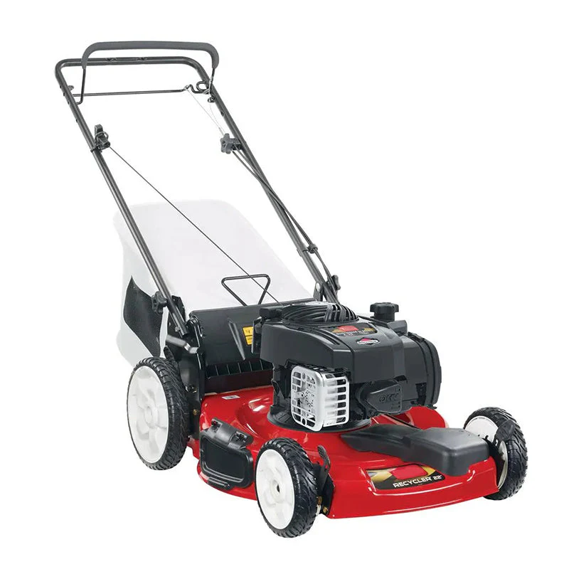 22 in Briggs  Stratton High Wheel Variable Speed Gas Walk Behind Self Propelled Lawn Mower with Bagger