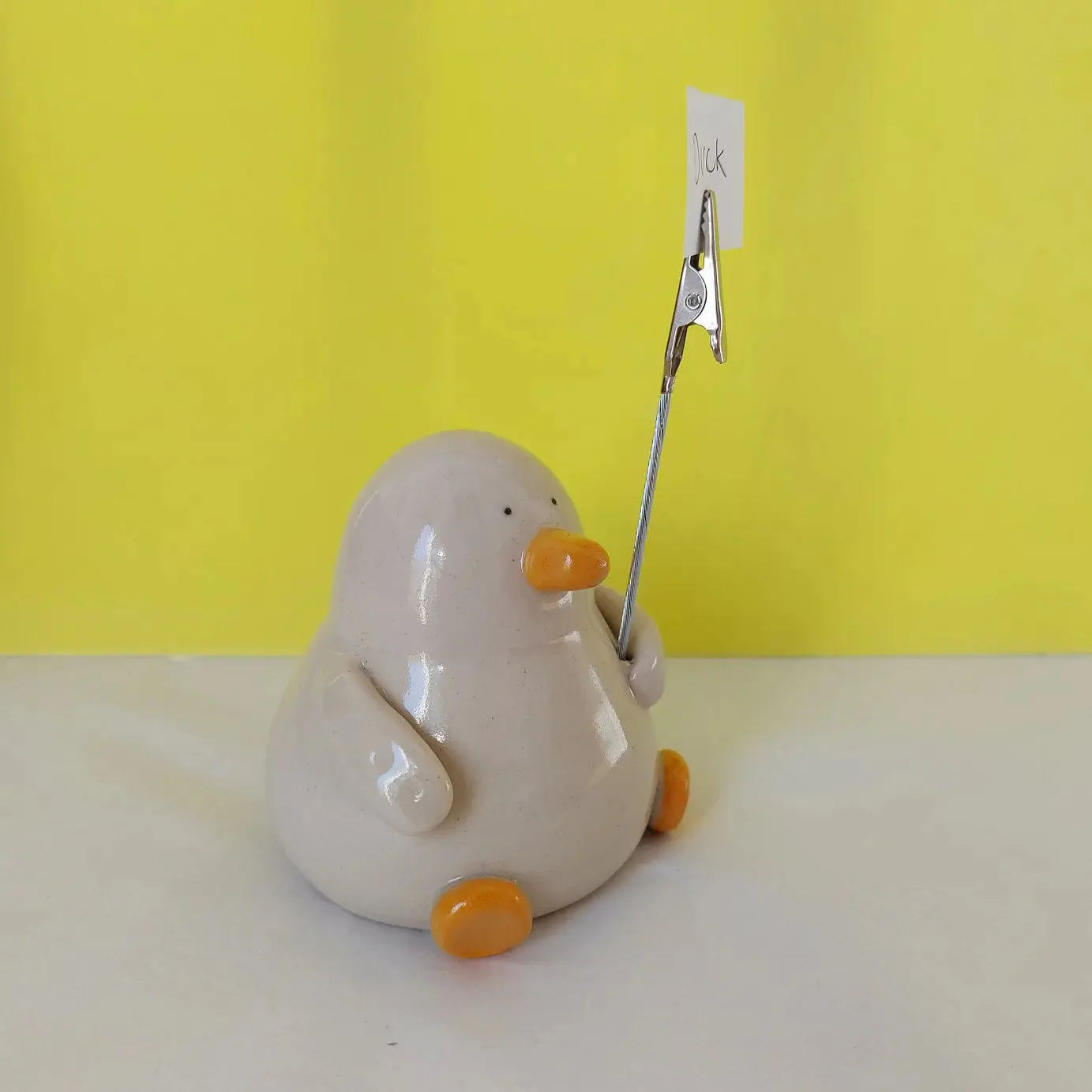 Jemima with the Reminder - Helpful Note Holder Duck