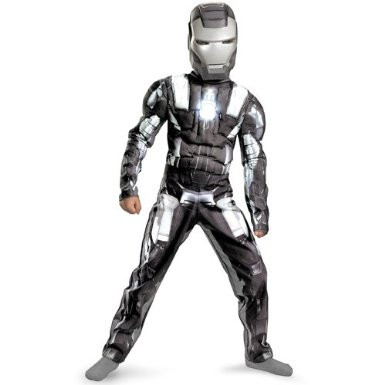 Iron Man 2 War Machine Classic Muscle Child Costume