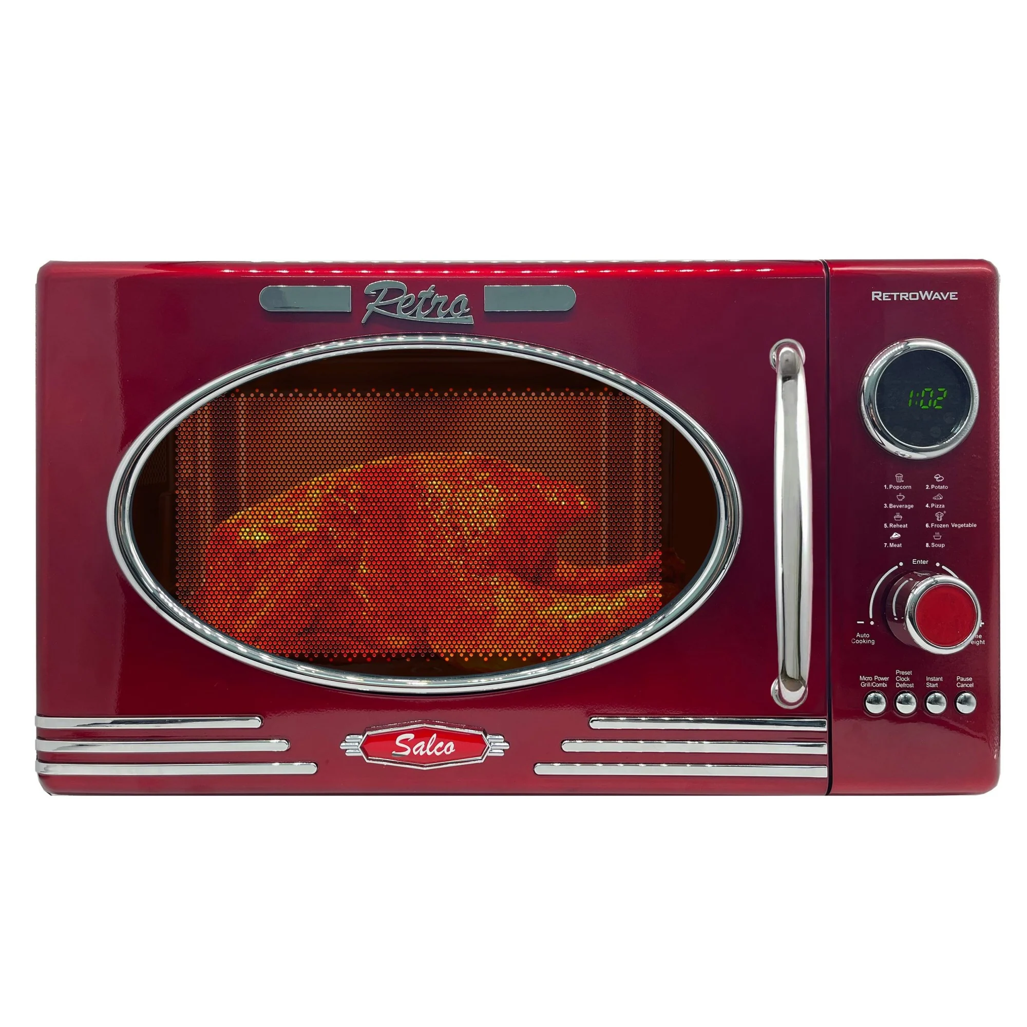 Salco Mikrowelle SRM500, Grill, 900 Watt