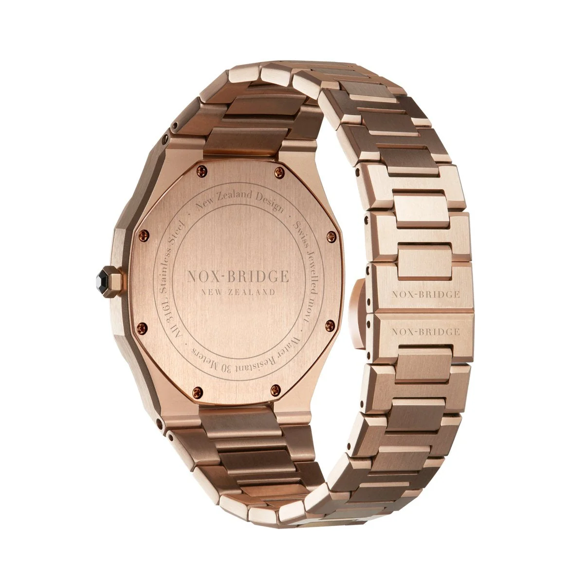 Noxbridge Rose Gold Watch - ECC40RG (Scratched Glass)
