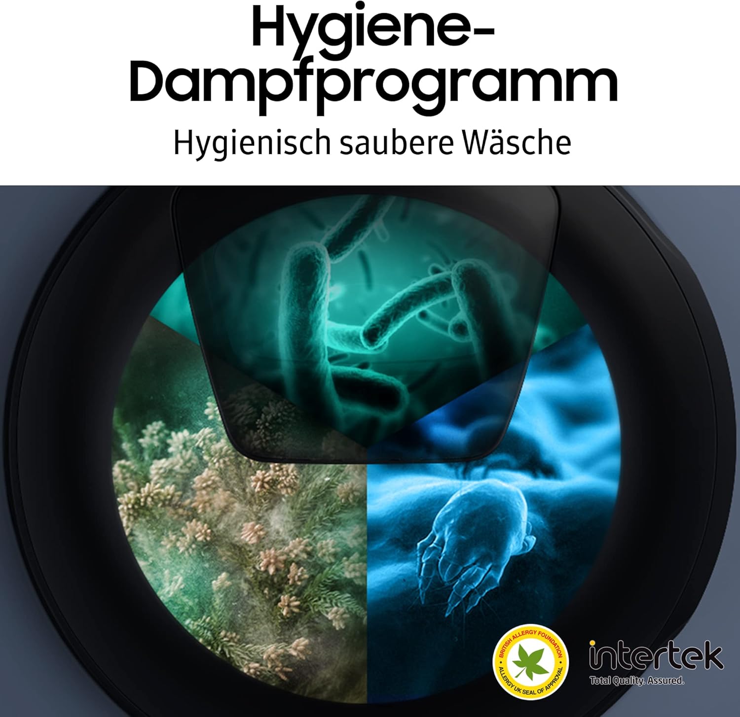 WD81T4049CE/EG Waschtrockner, 8/5 kg, 1400 U/min, Ecobubble, AirWash, Hygiene-Dampfprogramm, Weiß