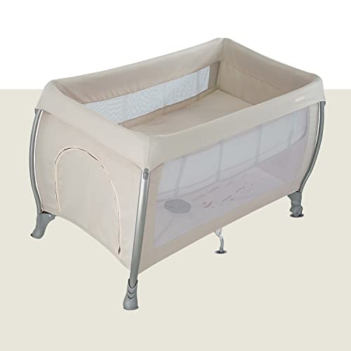 Inglesina Lodge Lettino da Viaggio, Ecrù, Design Contemporaneo, Doppia Altezza, Comodo e Trasportabile, Protezione Insetti, Multifunzionale : Amazon.it: Prima infanzia