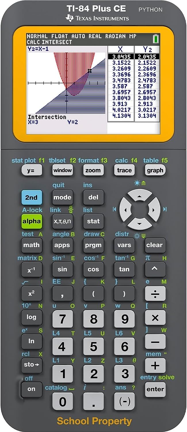 Texas Instruments TI- 84Plus CE Teacher’s 10 Pack Graphing Calculator
